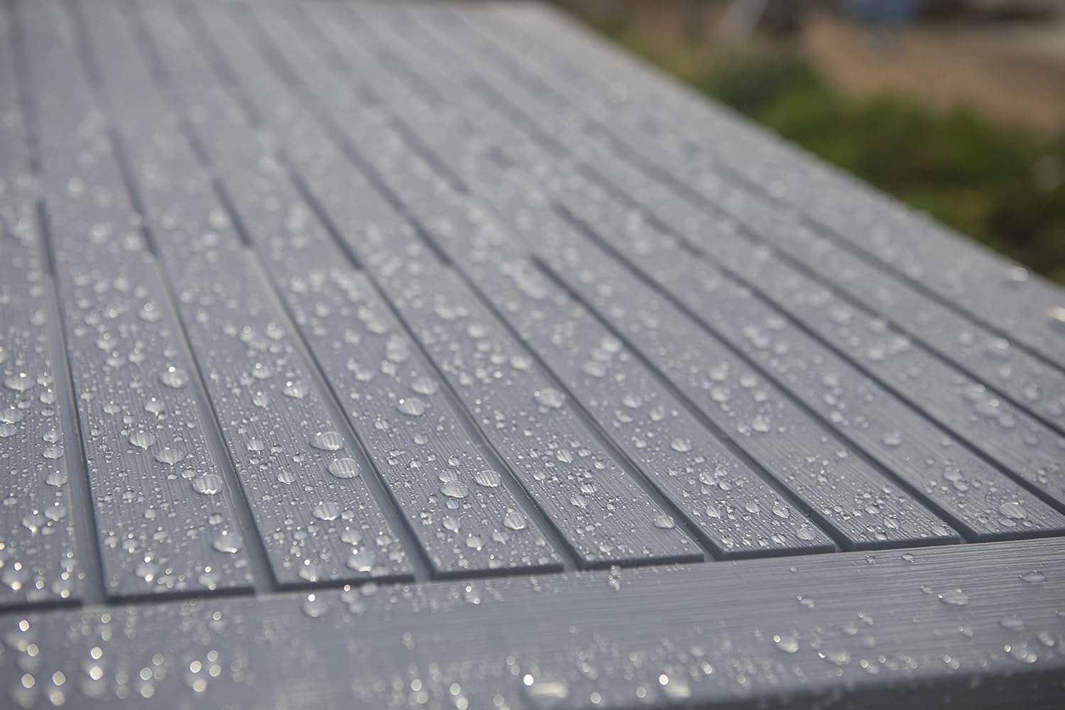 Cobertizo de jardín exterior Store It out Midi 880 litros, topo/beige. Resistencia al agua. Keter | maxjardin