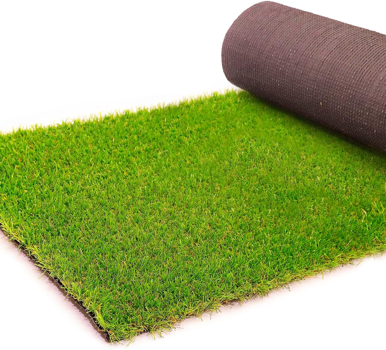 Rollo de Césped artificial 2x4metros GUIMARAS - 20mm de altura - alta densidad - calidad profesional - ideal para exteriores, piscinas, terrazas, jardín, ideal mascotas - fácil instalación. LUCATEX