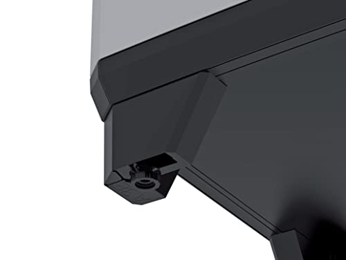 Armario Escobero Keter Stilo | 3 Baldas Regulables, Tiradores Rojos | 68x39x173 cm