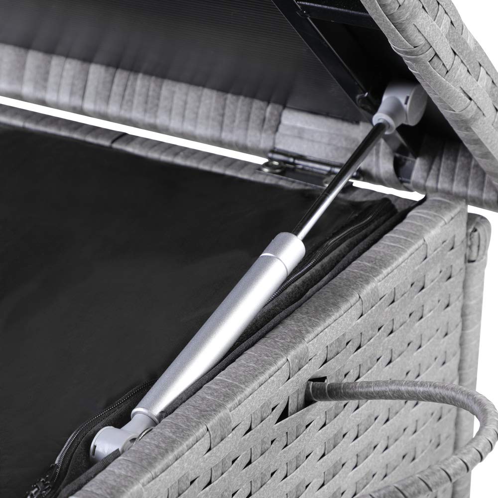 Detalle de pistón de la tapa del arcón CASARIA