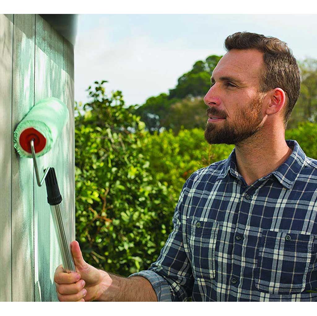 Cobertizo Armario Exterior, Gris. Duotech High Store Plus. Keter Detalle posibilidad de pintarlo