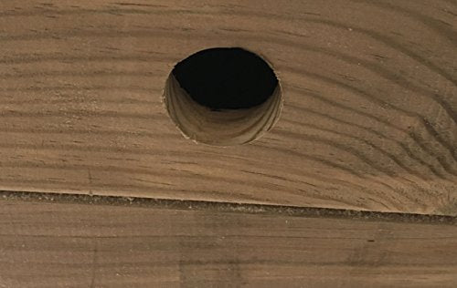 Baúl Banco de Madera tratada para el Exterior. Totalmente Montado: 60x30x30 cm. AD servicios | maxjardin