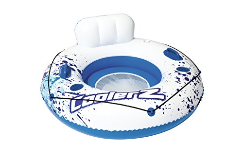 Flotador Hinchable con Respaldo Luxury Lounge 119 cm. Vista frontal. 43108 - Bestway