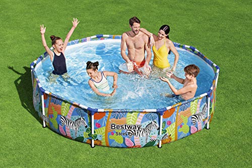 Piscina Desmontable Tubular Infantil Steel Pro 305x66 cm 【4.062 litros】. Bestway 56985