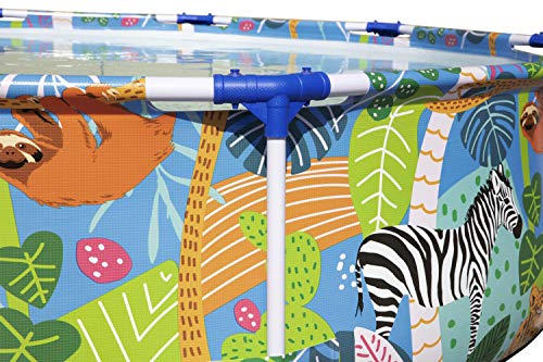 Piscina Desmontable Tubular Infantil Steel Pro 305x66 cm 【4.062 litros】. Bestway 56985