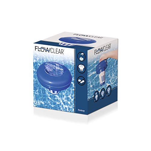 Packaging del Dispensador Cloro Flotante Ajustable Grande (Ø 16,5 cm.), varios, 16.5x16.5x17.2 cm. 8320532 - Bestway