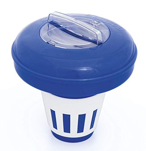 Dispensador Cloro Flotante Ajustable Grande (Ø 16,5 cm.), varios, 16.5x16.5x17.2 cm. 8320532 - Bestway