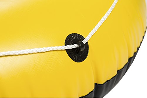 Flotador para adultos con respaldo Rapid Rader 135 cm. Detalle cuerda. Bestway