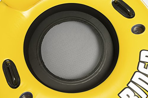 Flotador para adultos con respaldo Rapid Rader 135 cm. Detalle asiento. Bestway