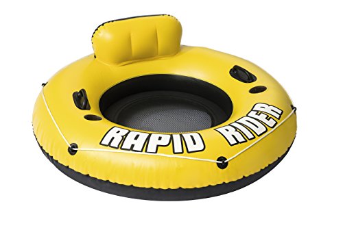 Flotador para adultos con respaldo Rapid Rader 135 cm. Vista general. Bestway