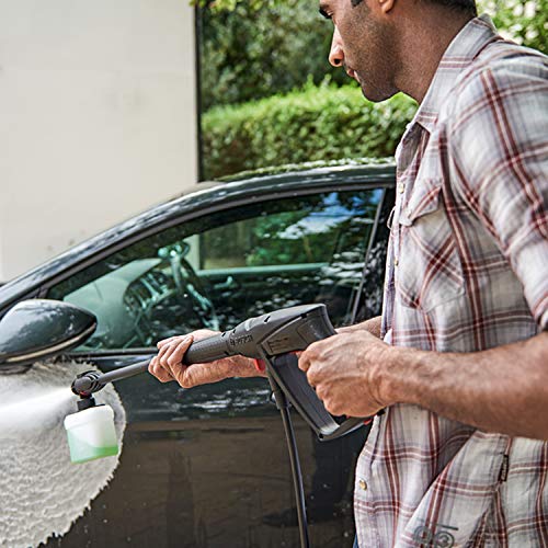 Limpieza de coche con Hidrolimpiadora de Alta Presión, 1500 W, 125 Bares, Caudal Máximo de 360.L/H. Bosch Universal Aquatak 125. Bosch