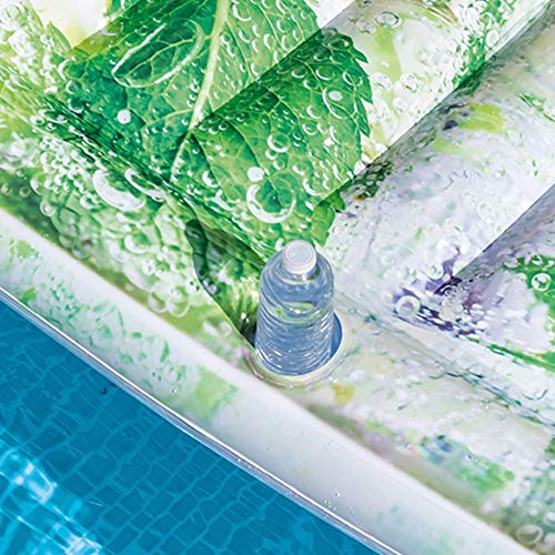 Colchoneta mojito fotorrealista para fiesta en la piscina Intex 58778eu