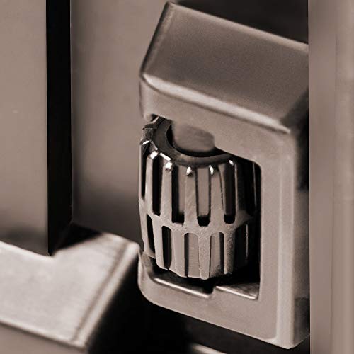 Arcónde Almacenaje de 290 litros Ratán marrón para Exterior e Interior para cojínes. Detalle de rueda. Casaria