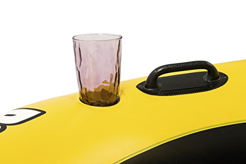 Posavasos de Flotador para adultos con respaldo Rapid Rider 135 cm. Bestway | maxjardin