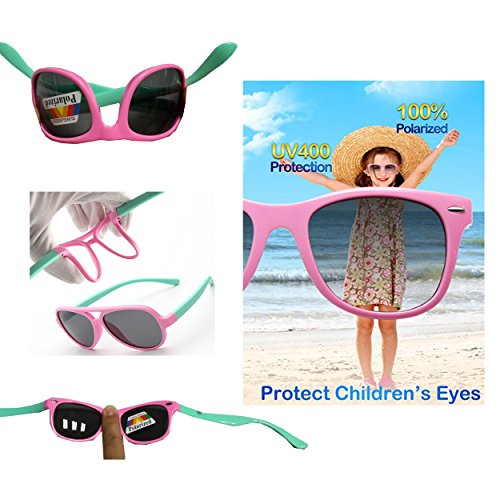 Gafas de sol infantiles flexibles polarizadas 100% UV Kids Rubber. Características. FOURCHEN
