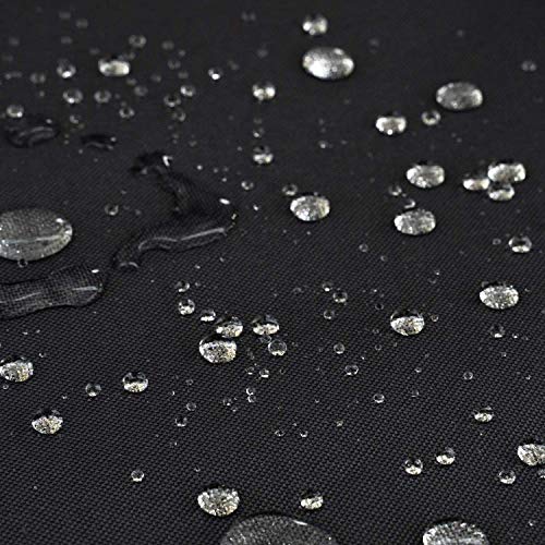 Tejido impermeable de Funda impermeable para Mesa Exterior Redonda o spa Lay Z para Patio o Terraza de tejido Oxford Resistente Ø190X71cm. AWNIC