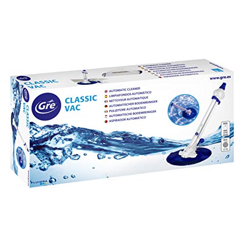 Packaging del Limpiafondos automático para piscina, con potencia mínima de 3/4 CV (0.75 CV) 19001 Classic Vac. Gre