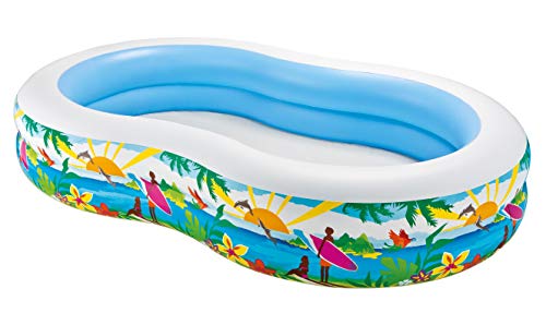 Piscina hinchable rectangular 262x160x46 cm, 640 litros 56490NP - Intex