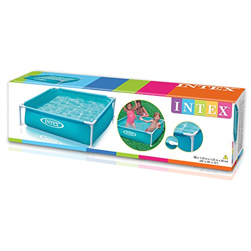 Piscina desmontable para niños mini small frame 122 x 30 cm, 【342 litros】 57173NP - Intex