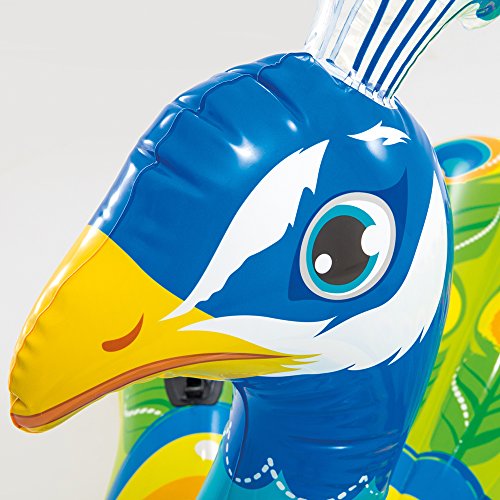 Colchoneta hinchable pavo real 193x163x94 cm. 57250EU - Intex