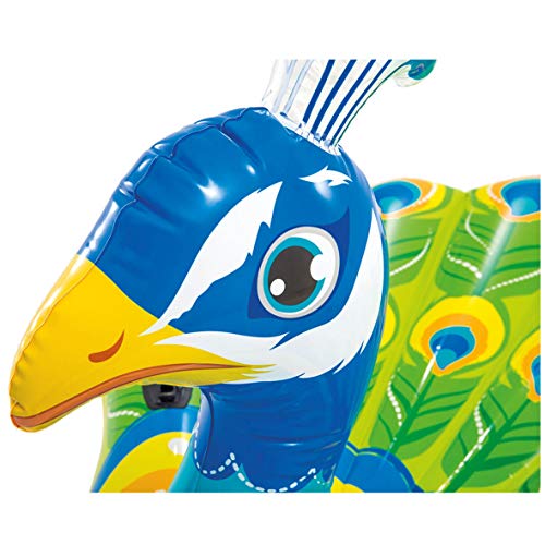 Colchoneta hinchable pavo real 193x163x94 cm. 57250EU - Intex