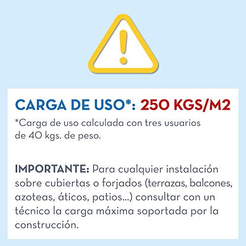 Piscina hinchable 3 aros azul 168 x 38 cm, 581 litros 58446NP - Intex