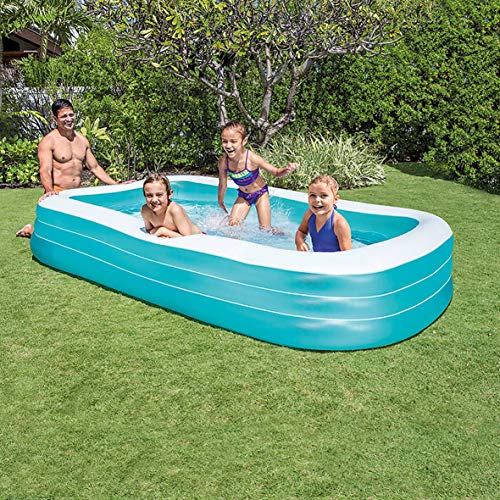Piscina familiar hinchable grande rectangular 305 x 183 x 56 cm 1.020 litros. 58484NP Intex