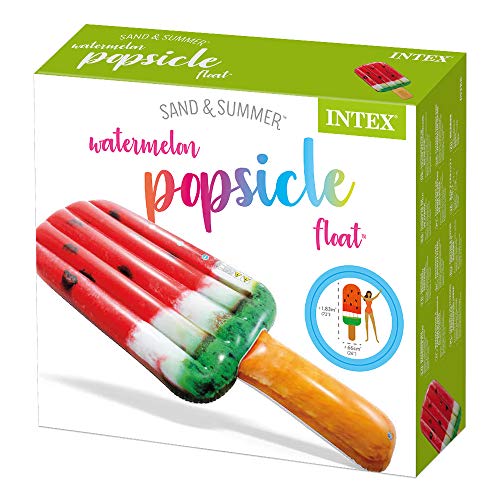 Colchoneta hinchable gigante Helado de sandía 76 x 191 cm 58751EU - Intex