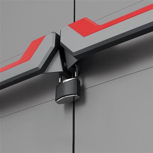 armario-keter-stilo-3-baldas-gris-negro-173x68x39cm-5-cierre-candado