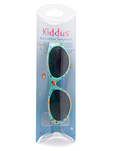 Gafas de sol KIDS COMFORT para niñas y niños. A partir de 2 años. Filtro solar UV400. Banda ajustable y extraíble. Hechas de Goma. Resistentes a Impactos, Muy Flexibles. Kiddus