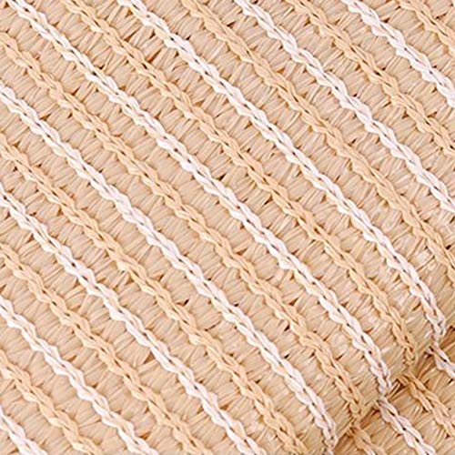 Aspecto del tejido del Toldo Vela Retráctil Cubierta De Pérgola, Polietileno, Protección UV. LJIANW-tejido