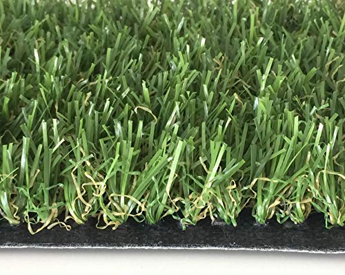 Rollo de Césped artificial 2x4metros GUIMARAS - 20mm de altura - alta densidad - calidad profesional - ideal para exteriores, piscinas, terrazas, jardín, ideal mascotas - fácil instalación. LUCATEX