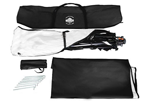 Carpa automontable en 10 segundos para camping o festival de Lumaland. Set de producto.