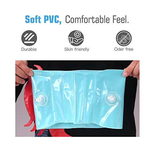 HeySplash Manguitos Acuáticos Flotadores de Brazo para Niños de 3 a 6 años, Cangrejo Azul | maxjardin