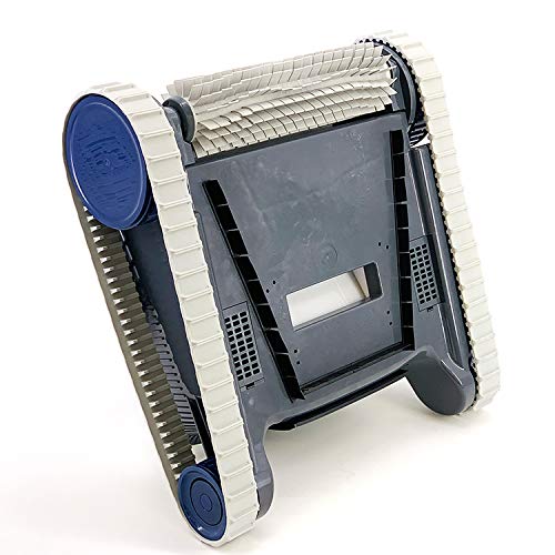 Robot Limpiafondos automático para Piscinas Blue Maxi 20, Fondo y Paredes. Detalle parte inferior. Dolphin Maytronics