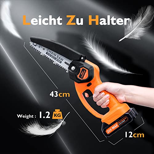 Medidas y peso de motosierra manual ligera XIAZIR