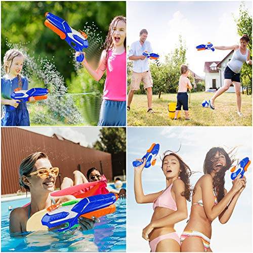 Pistola de Agua de Juguete con Potente Chorro de Agua y Alcance de 10 m Water para Fiestas de Verano al Aire Libre, Capacidad de 650 ml MOZOOSON