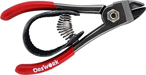 Tijeras de corte para recolectar fruta y poda en Jardinería. Rojo. 346594. Orework