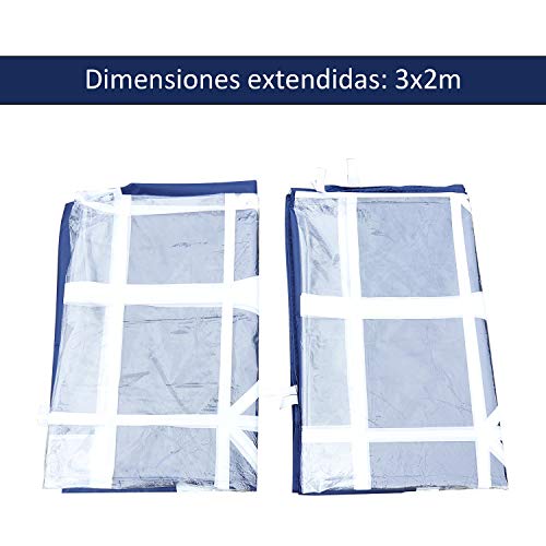 paredes-laterales-carpa-cenador-pergola-gazebo-tela-oxford-outsunny-3x2-m-3x6-m-azul-3