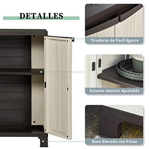 armario-bajo-outsunny-jardin-cobertizo-herramientas-exterior-doble-puertas-estante-ajustable-jardin-patio-terraza-jardin-ajustable-4-niveles-65x37x91.4-cm-beige-8