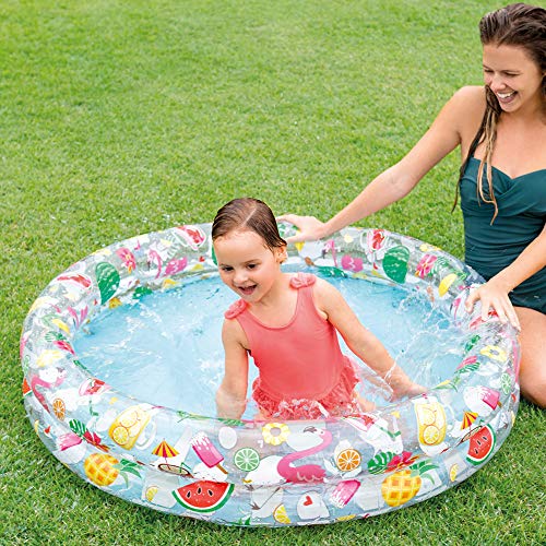 Piscina hinchable 2 aros de 150 litros 122 x 25 cm. Intex 59421np