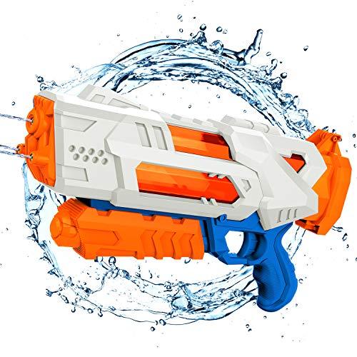 Pistola de Agua de Juguete con Largo Alcance 10-12 Metros 1200 ml Balnore | maxjardin