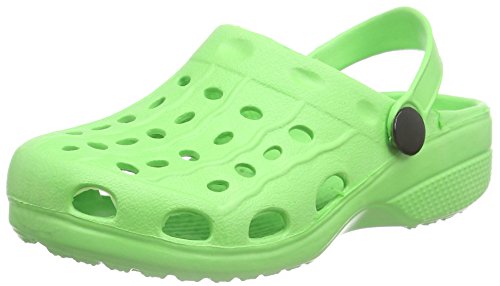 Zuecos Unisex Niños, Verde (Gruen 29), 32/33 EU. EVA Clog. Playshoes