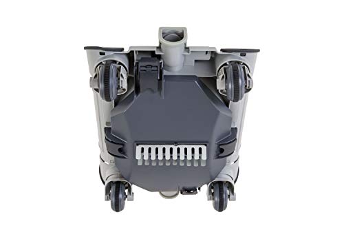 Vista inferior de la Potente limpiador automático para pisos de piscinas para accesorios de manguera de 38 mm. 28001. Auto Pool Cleaner. Intex