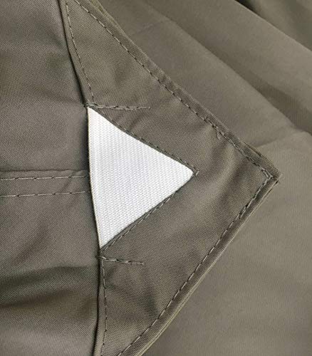 Detalle de esquina de sujeción del Techo de repuesto para Gazebo de jardín 3x3m Gris-beige. QUICK STAR. Detalle 2