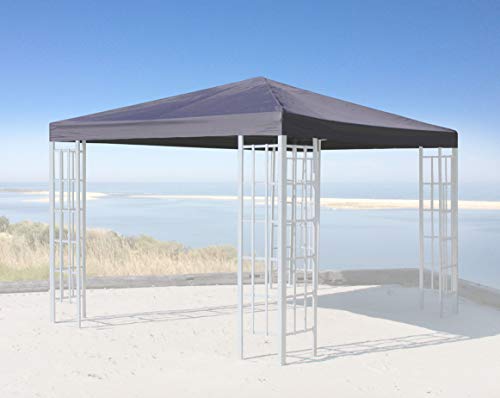 Techo de repuesto para Gazebo Rank 3x3m Antracita. QUICK STAR