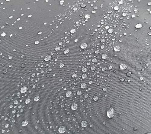 Detalle de lona impermeable de la cobertura de repuesto para Pabellón Rank 3x3m Antracita. QUICK STAR