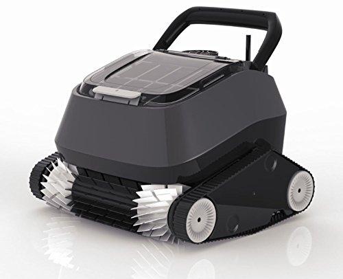 Vista general del Robot de piscina limpieza eficiente de fondo, paredes y línea de agua. 7310. 8STREME | maxjardin