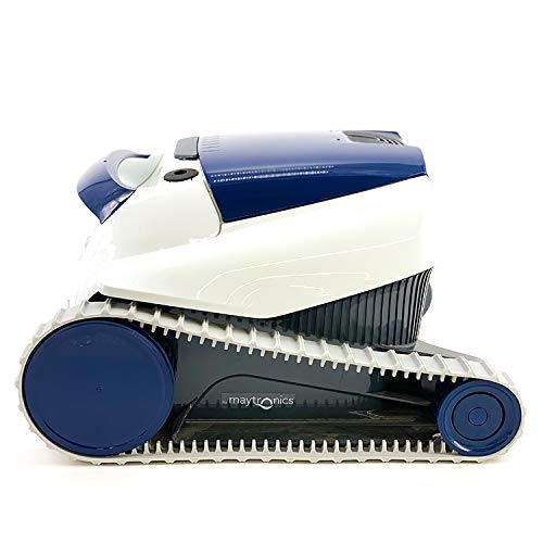 Robot Limpiafondos automático para Piscinas Blue Maxi 20, Fondo y Paredes. Detalle de perfil. Dolphin Maytronics