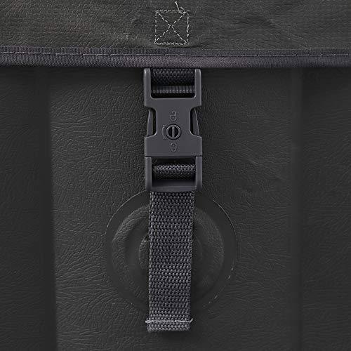 Detalle del cierre del Spa Piscina In-Outdoor Whirlpool Inflable. Bienestar con Calefacción y Masaje. AREBOS